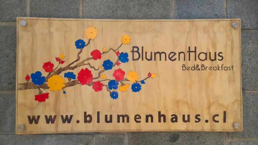 Bed & Breakfast Blumen Haus Santiago Dış mekan fotoğraf